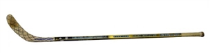 Brett Hull Game-Used Signed Hockey Stick 